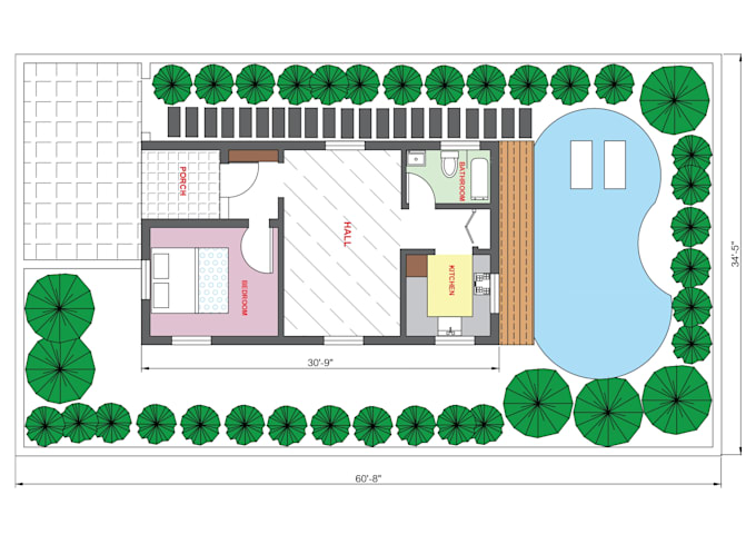 redraw 2d floor plans from sketches or pdf