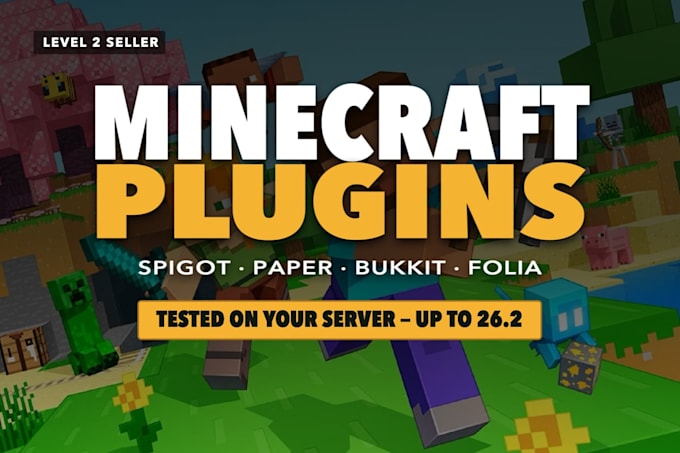 develop a custom minecraft plugin for your spigot or paper server