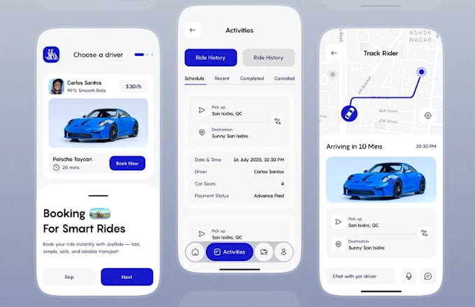 develop taxi booking app uber clone app carpooling app taxi app uber app