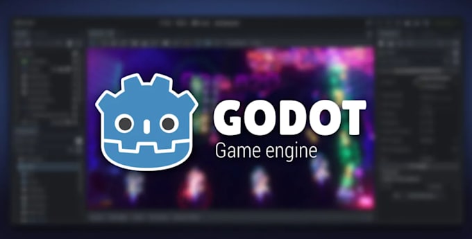 develop 2d or 3d game in godot, unity 3d