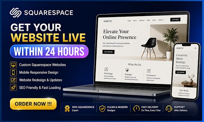 design or redesign your squarespace therapy, coaches or wellness website