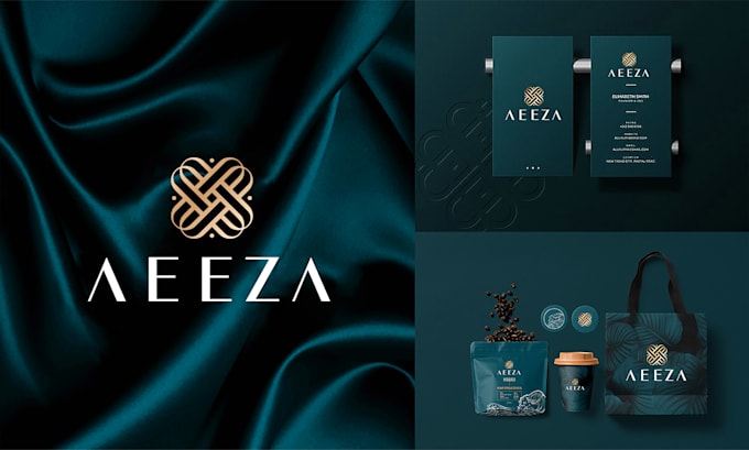 do highly modern minimalist and luxury business logo design