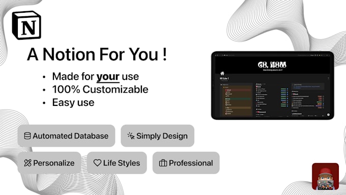 create a personalize notion for you