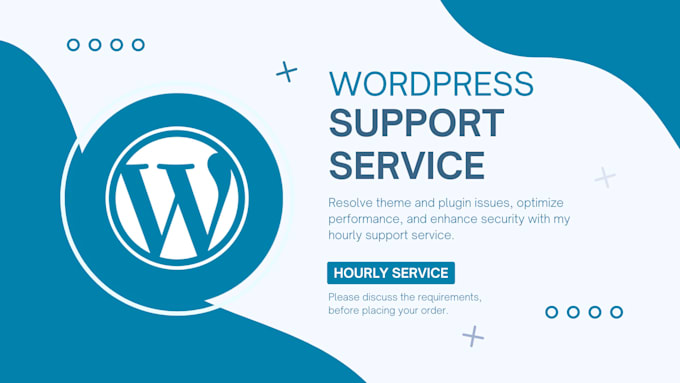 provide professional wordpress support and fixes hourly service