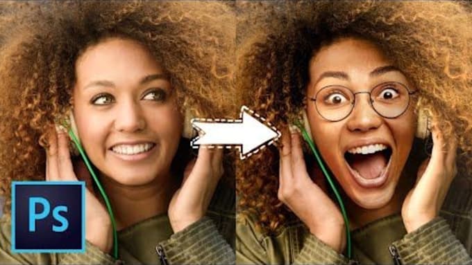do realistic face swap photo manipulation head  swap image editing photoshop