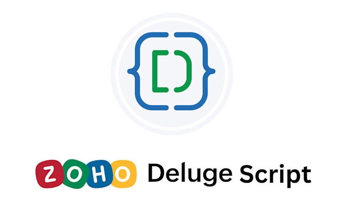 write deluge script in zoho