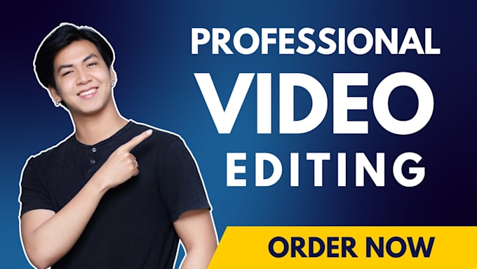 do professional youtube video editing and post production in 24 hours