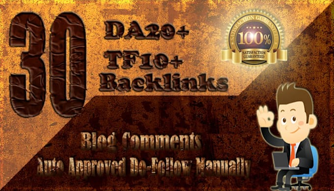submit 30 high da tf dofollow backlinks