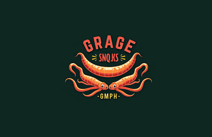 design motivation garage and snacks logo