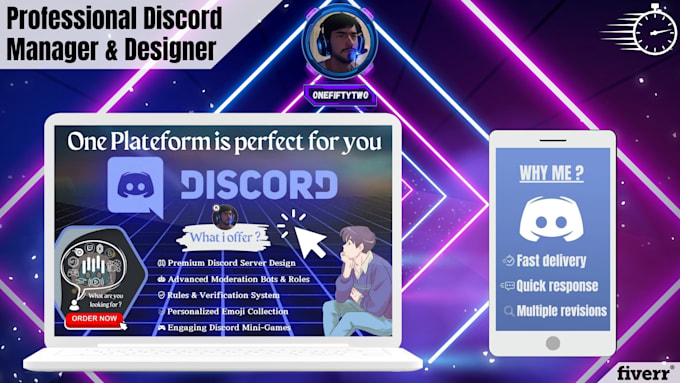 set up and manage your discord community server