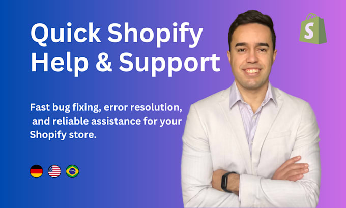 solve shopify errors and provide professional shopify support