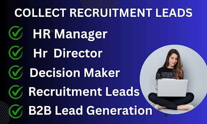 Find recruitment leads from zip recruiter, indeed, linkedin by 