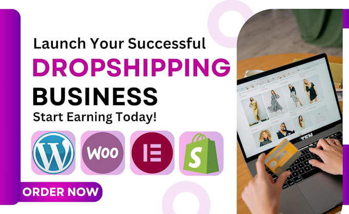 launch your successful dropshipping business, store setup and support