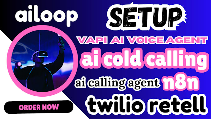 setup vapi ai voice agent,ai cold calling, ai sdr agent, n8n, twilio, retell ai