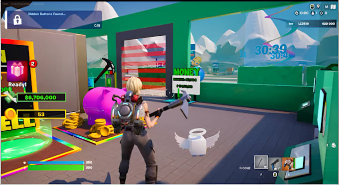Fortnite map tycoon map uefn unreal engine game development 1v1 verse ...
