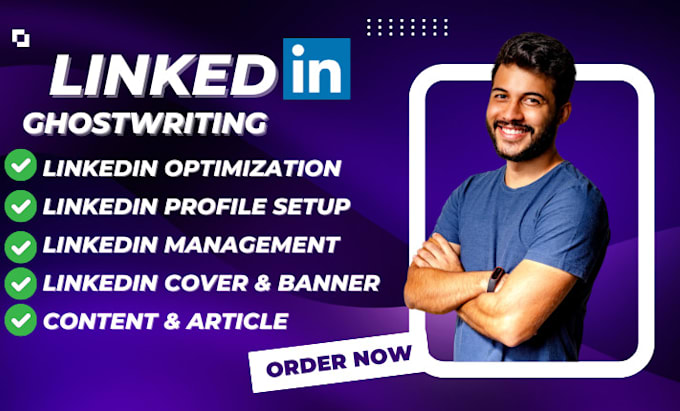 ghostwrite your linkedin posts and articles