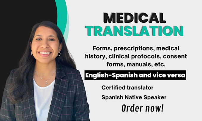 provide medical spanish translation