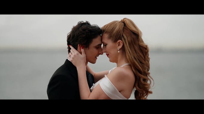 do professional wedding video editing with cinematic touch up