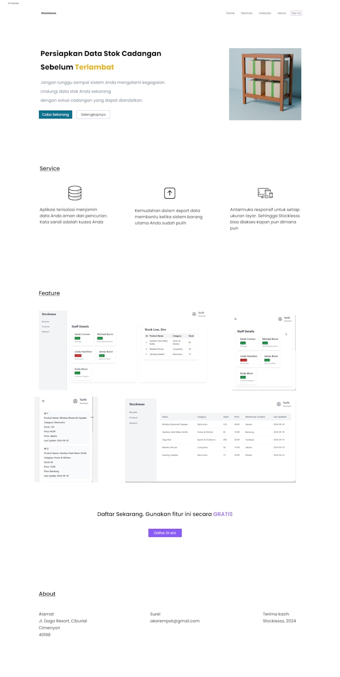 Create a mobile first landing page with clean html css by Akarempat ...