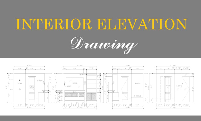 convert your interior elevation sketches into autocad