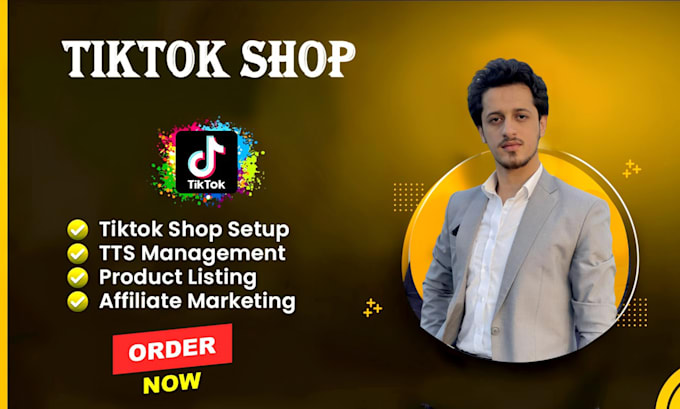 setup and manage tiktok shop