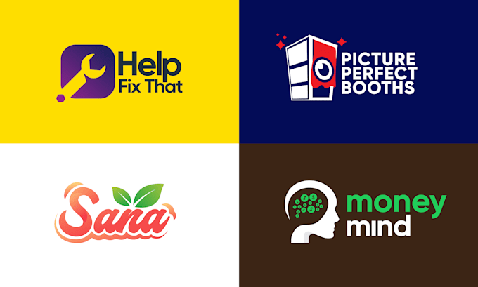 create professional unique minimalist business logo design
