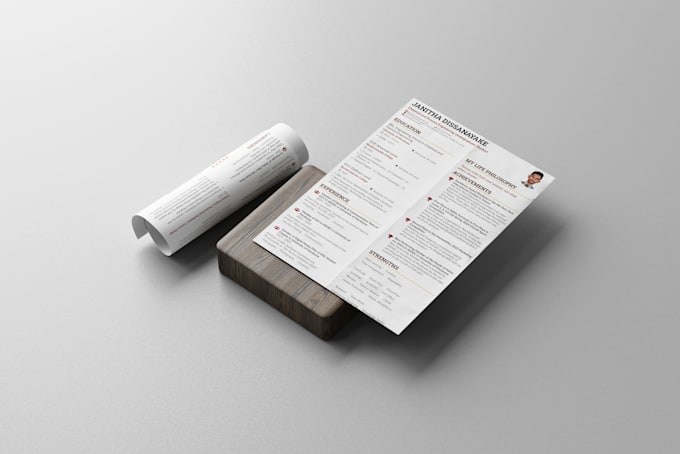 write professional CV and academic CV for you using latex