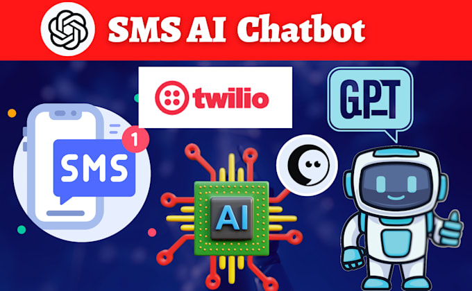 build a twilio SMS ai chatbot with openai chatgpt for text marketing