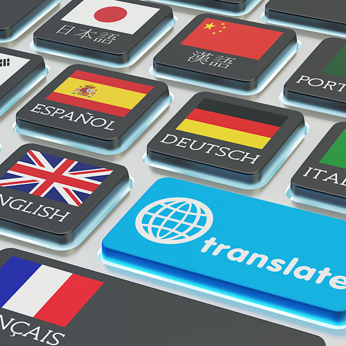translate everything in or from german as native german