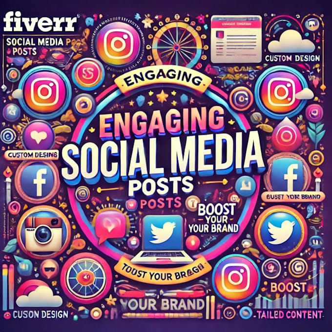 create custom social media content luxury service