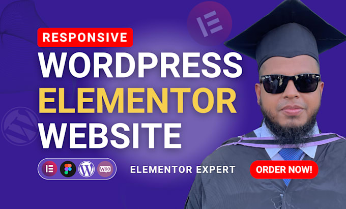 convert figma to elementor expert, website landing page design, wordpress fix