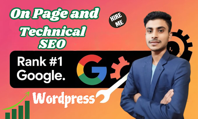 wordpress, shopify on page and technical SEO service 2025