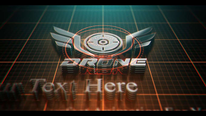 create animated logo intro video