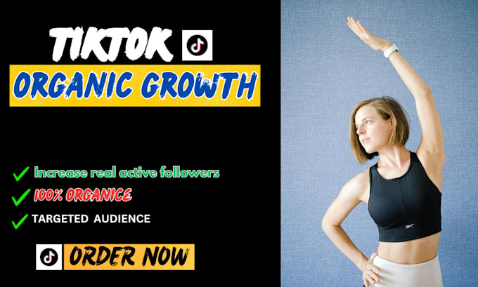 Grow and promote your tiktok account organically by Bilalzahid8920 | Fiverr