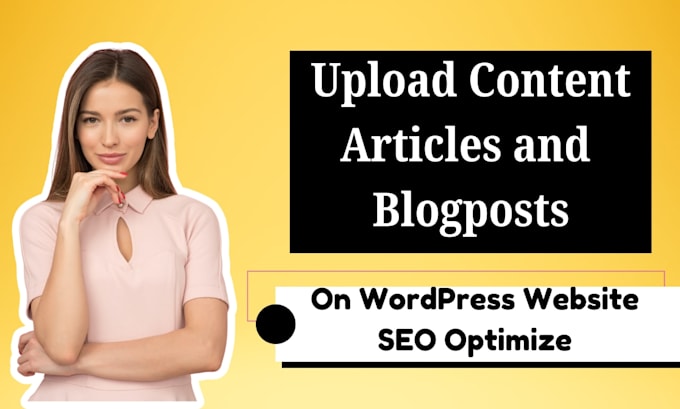 upload format and post articles on wordpress