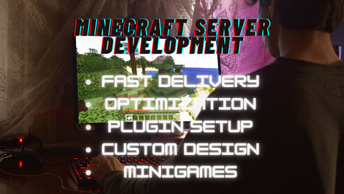 develop minecraft server for you