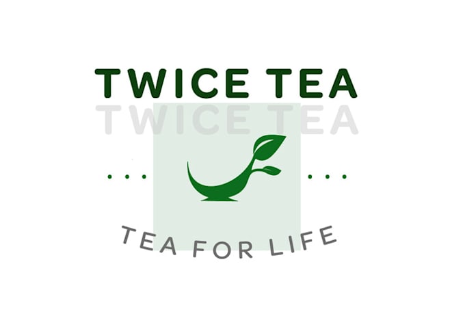 design outstanding tea company logo