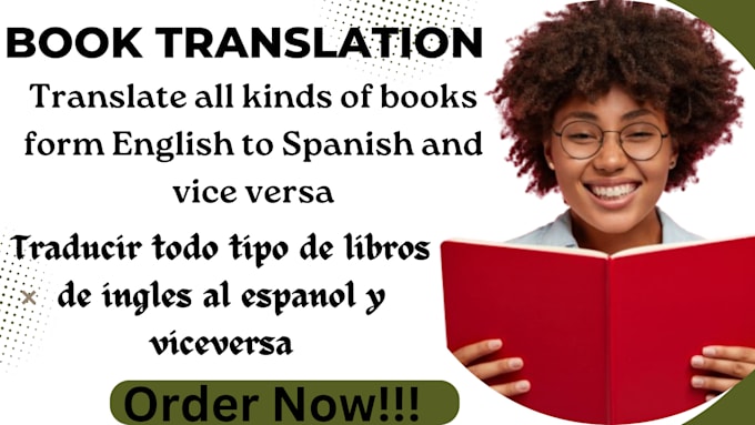 provide professional english to spanish book or ebook translation services