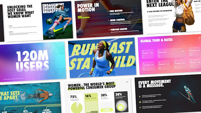 design a premium powerpoint pitch deck presentation