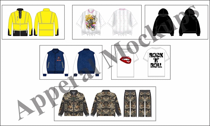 design custom streetwear, hoodies, t shirts and clothing tech pack