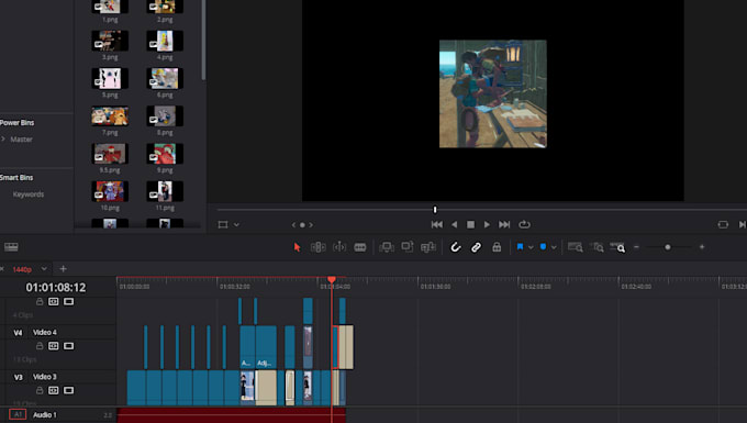 edit your video using davinci resolve