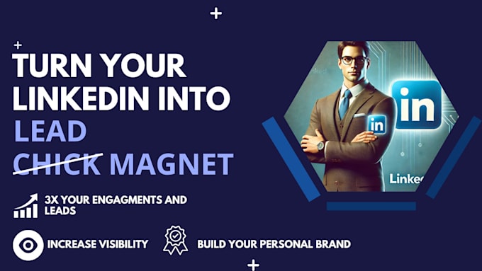 write linkedin content, revamp profiles, develop content strategy