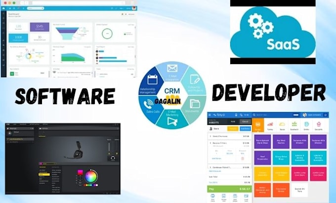 be your software developer, develop crm app, void app, pos app or saas software