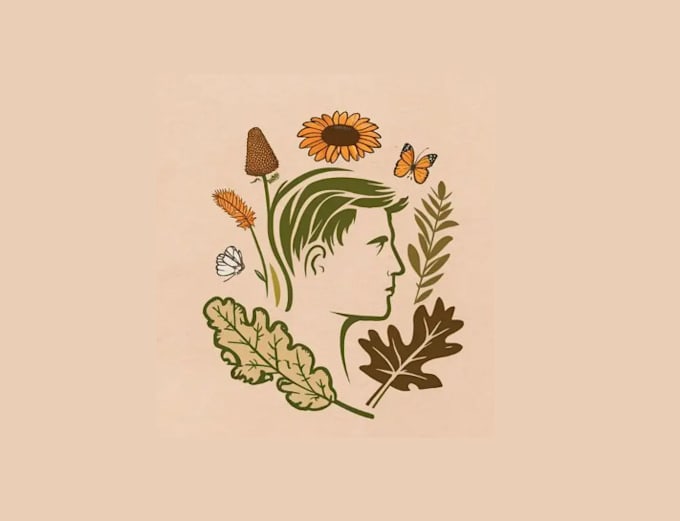 design mascot super native gardener logo