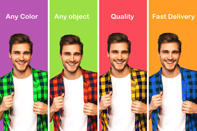 professionally change colors and edit photos