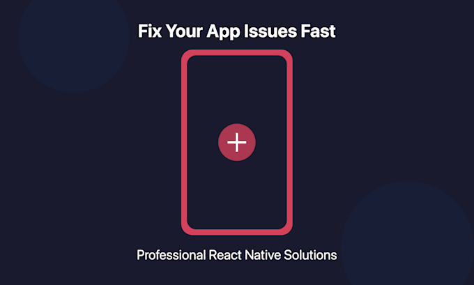 fix react native bugs, errors and problems