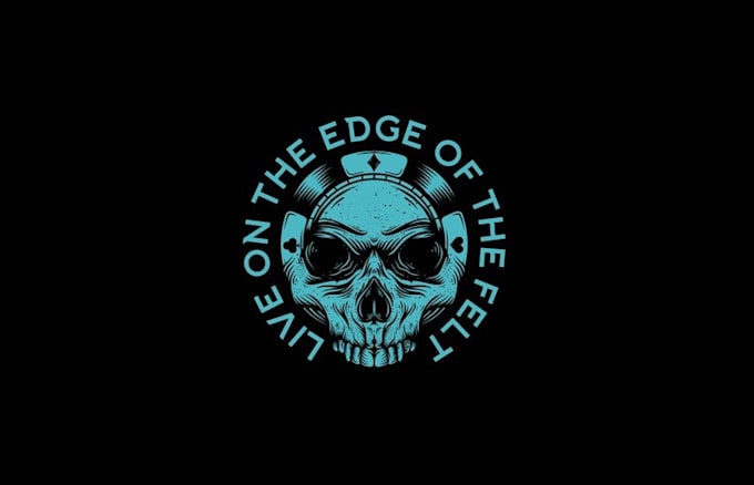 poker t shirt logo design
