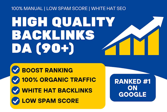do white hat off page SEO with high da backlinks and low spam score