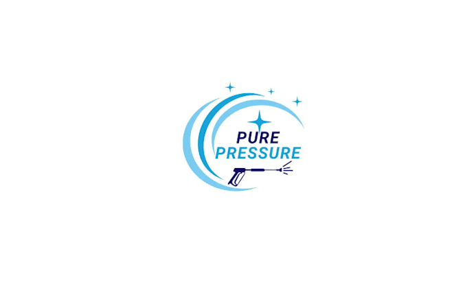 make powerful power washing company logo