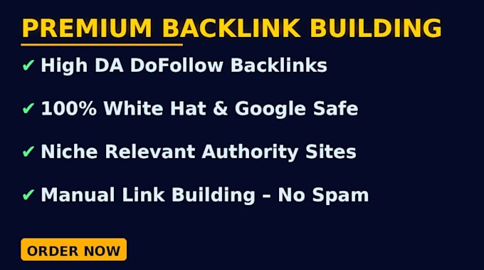 premium backlinks to boost your website da and google